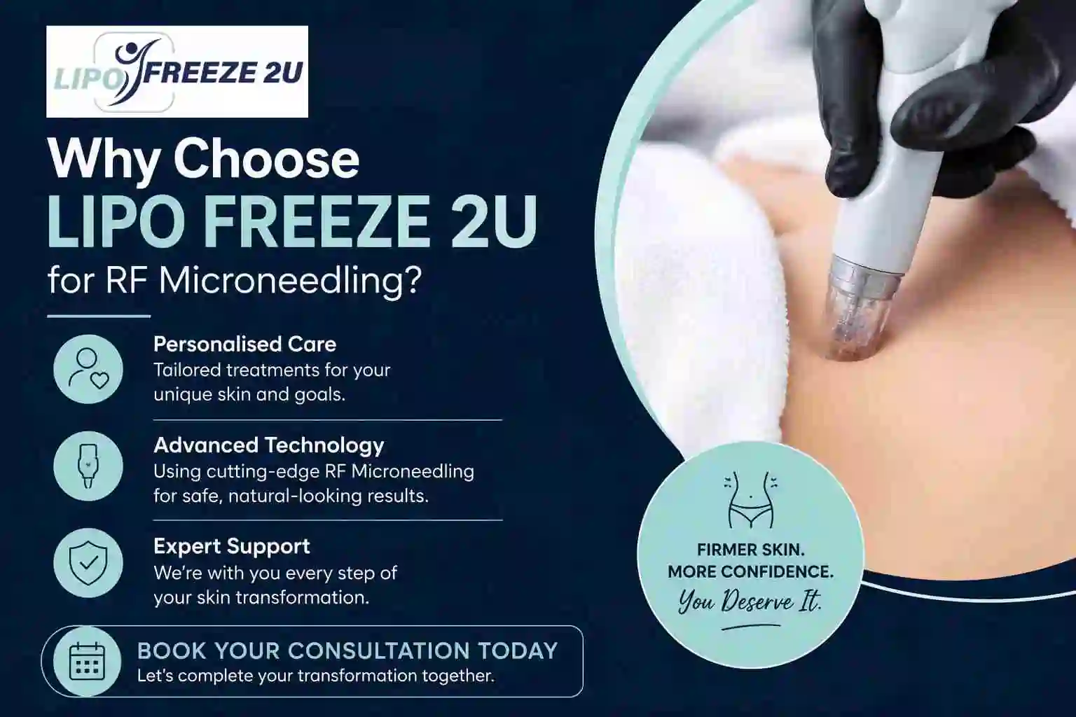 Why Choose LIPO FREEZE 2U for RF Microneedling Nottinghamshire?